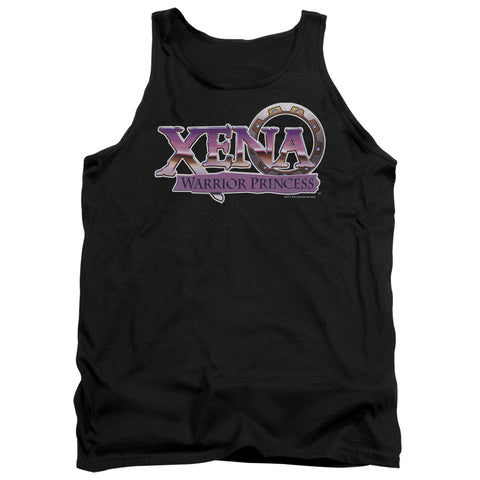 Xena/logo - Adult Tank - Black