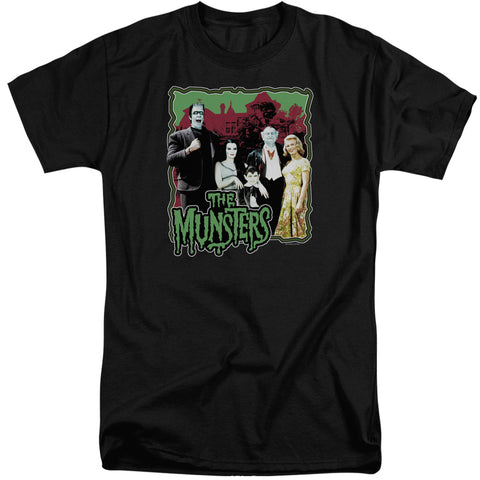 The Munsters/normal Family-s/s Adult Tall-black