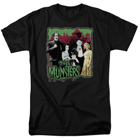 The Munsters/normal Family-s/s Adult 18/1-black