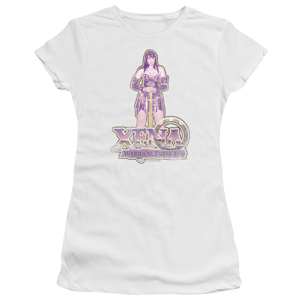 Juniors Sheer Cap Sleeve