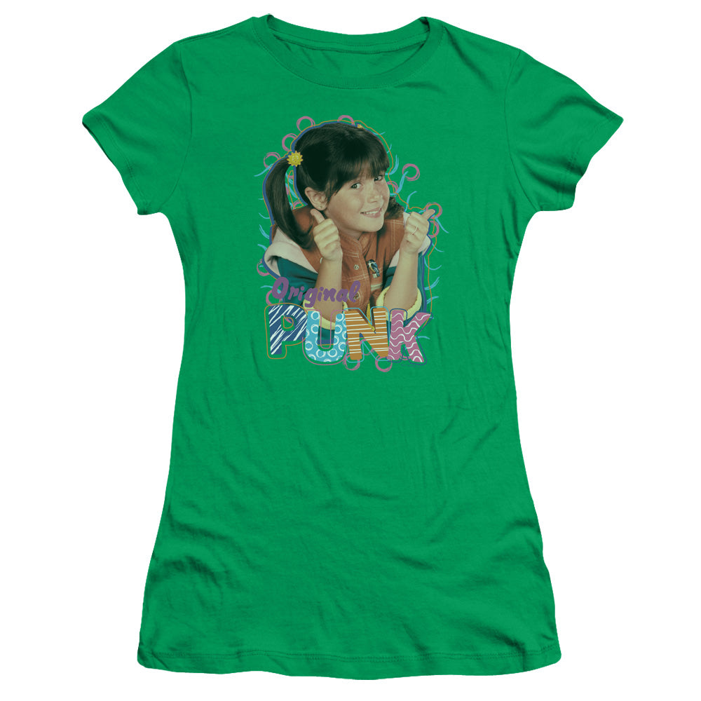 Juniors Sheer Cap Sleeve