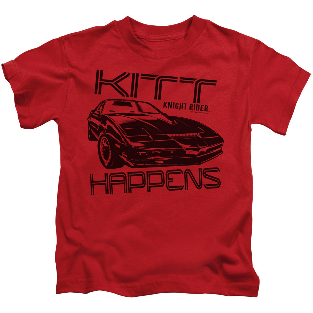 Knight Rider/kitt Happens-s/s Juvenile 18/1-red