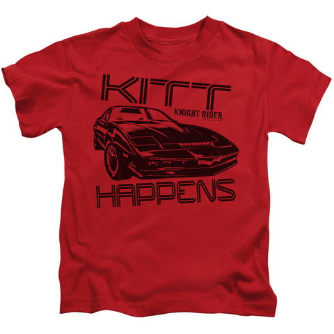 Knight Rider/kitt Happens-s/s Juvenile 18/1-red