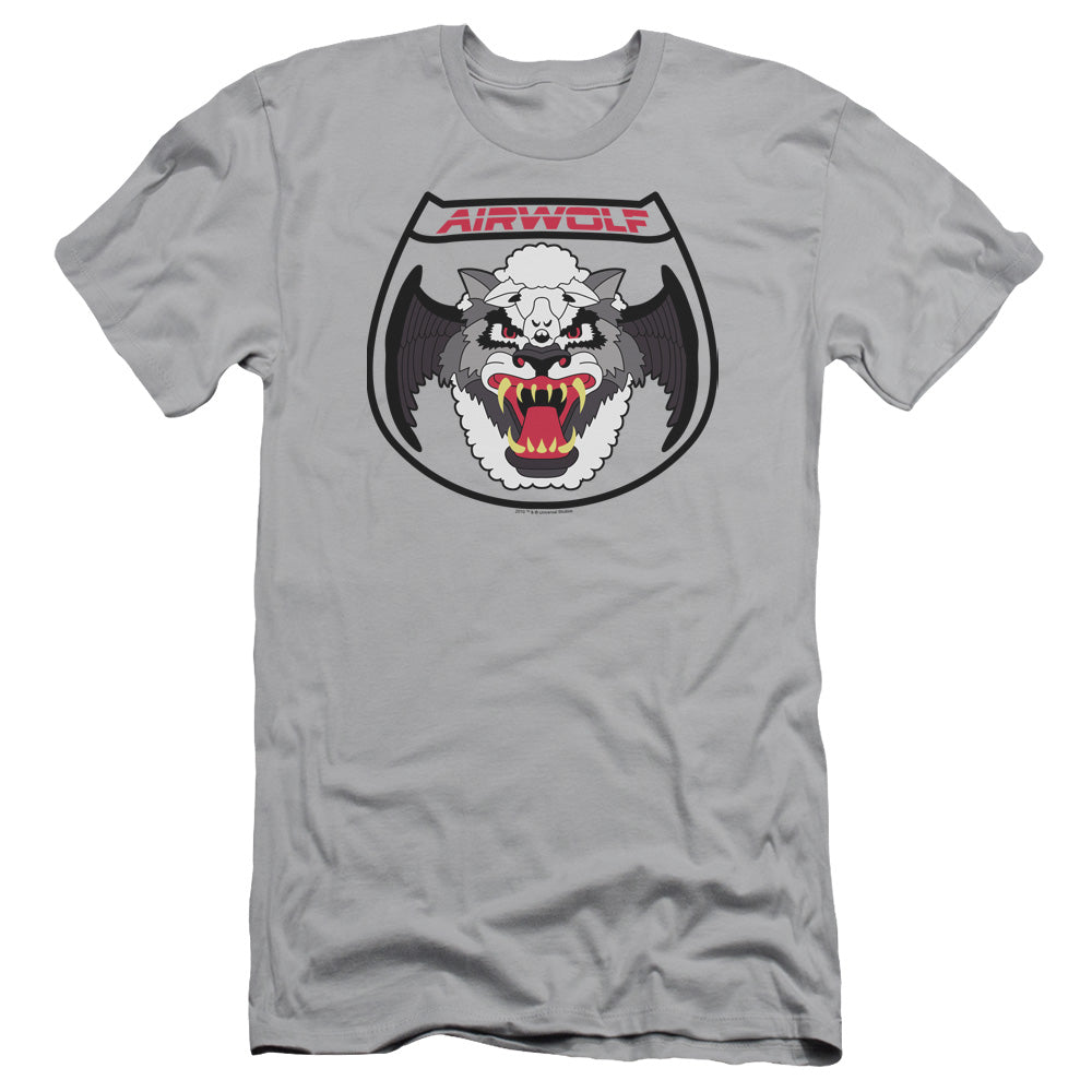 Airwolf/patch - S/s Adult 30/1 - Silver - Sm - Silver