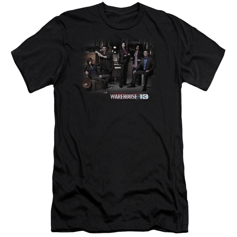 Warehouse 13/warehouse Cast-premuim Canvas Adult Slim Fit 30/1-black