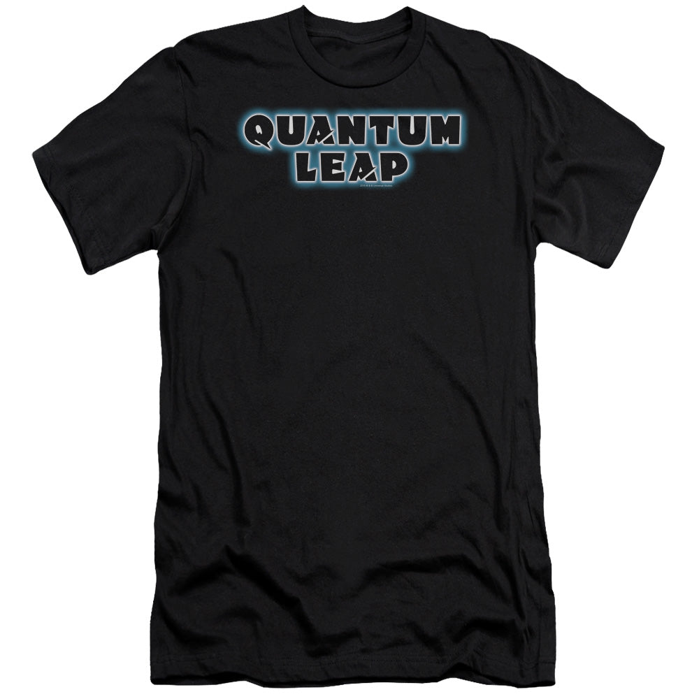 Quantum Leap/logo-premuim Canvas Adult Slim Fit 30/1-black