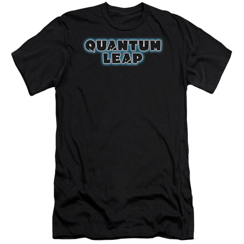 Quantum Leap/logo-premuim Canvas Adult Slim Fit 30/1-black