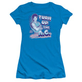 Juniors Sheer Cap Sleeve