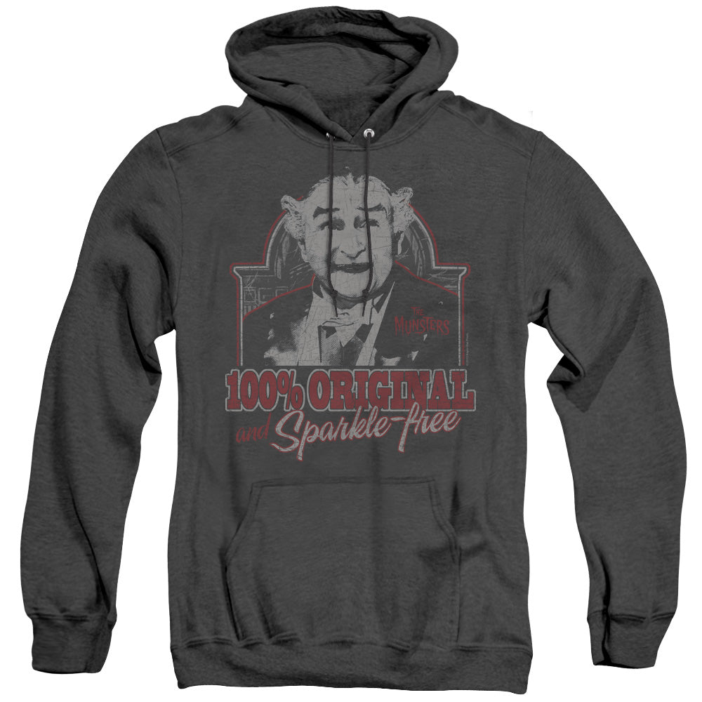 The Munsters/100% Original - Adult Heather Hoodie - Black
