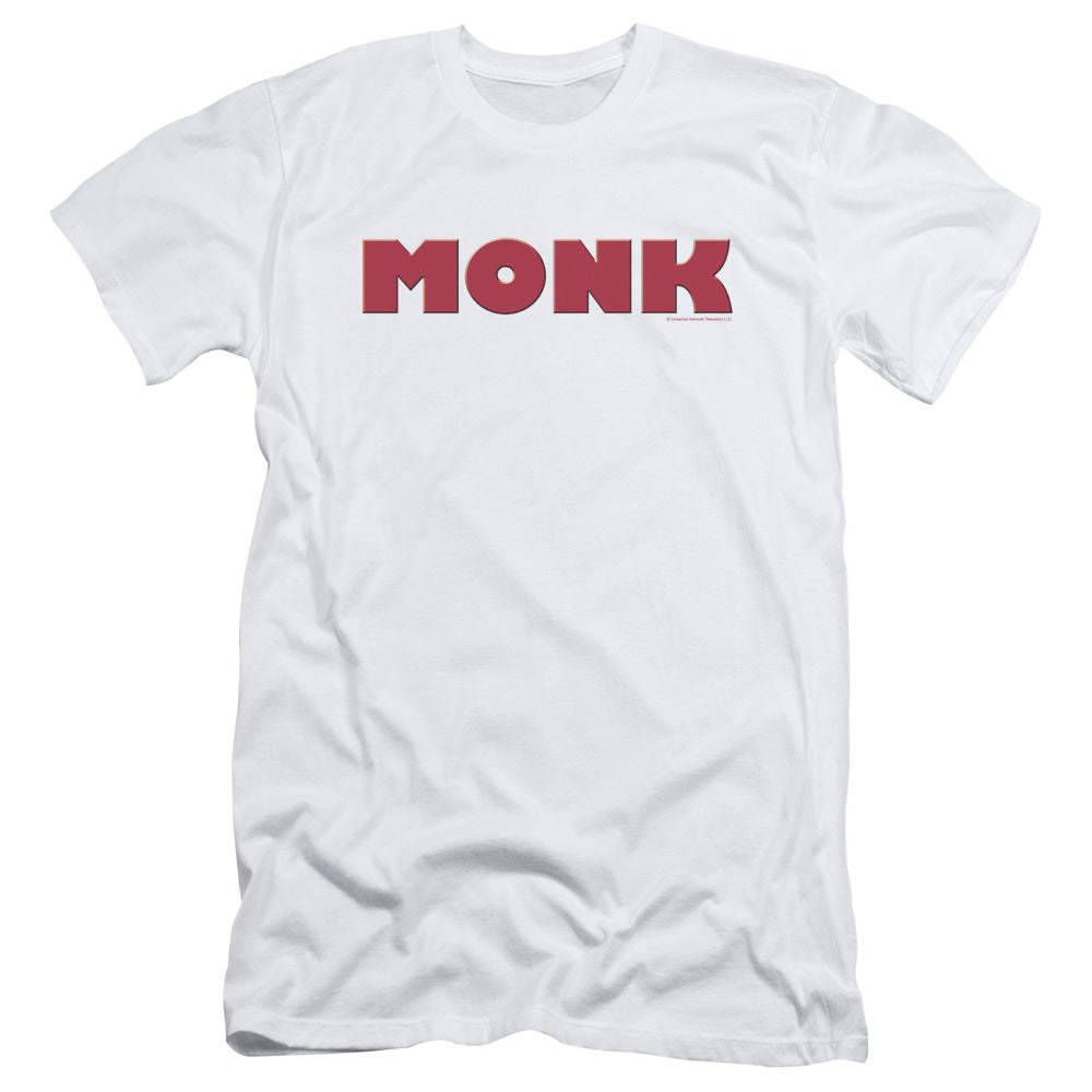 Monk/logo - S/s Adult 30/1 - White