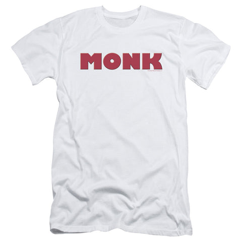 Monk/logo - S/s Adult 30/1 - White