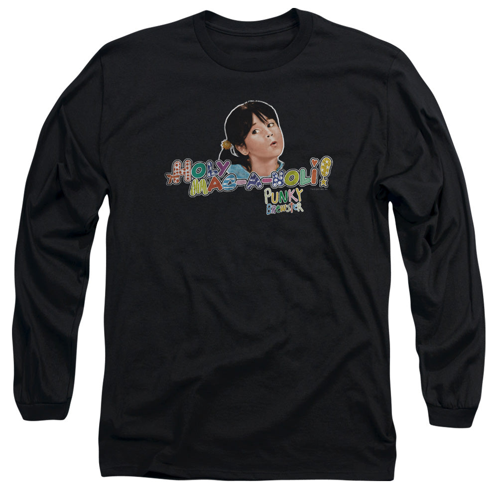 Punky Brewster/holy Mac A Noli-l/s Adult 18/1-black