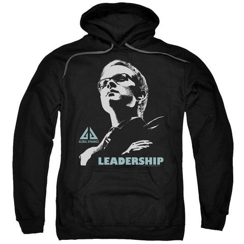 Eureka/leadership Poster - Adult Pull-over Hoodie - Black