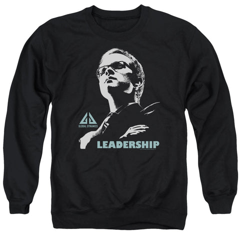 Eureka/leadership Poster - Adult Crewneck Sweatshirt - Black