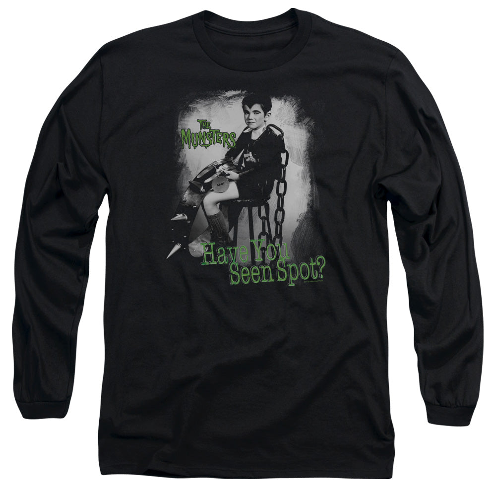The Munsters/have You Seen Spot- L/s Adult 18/1 -black