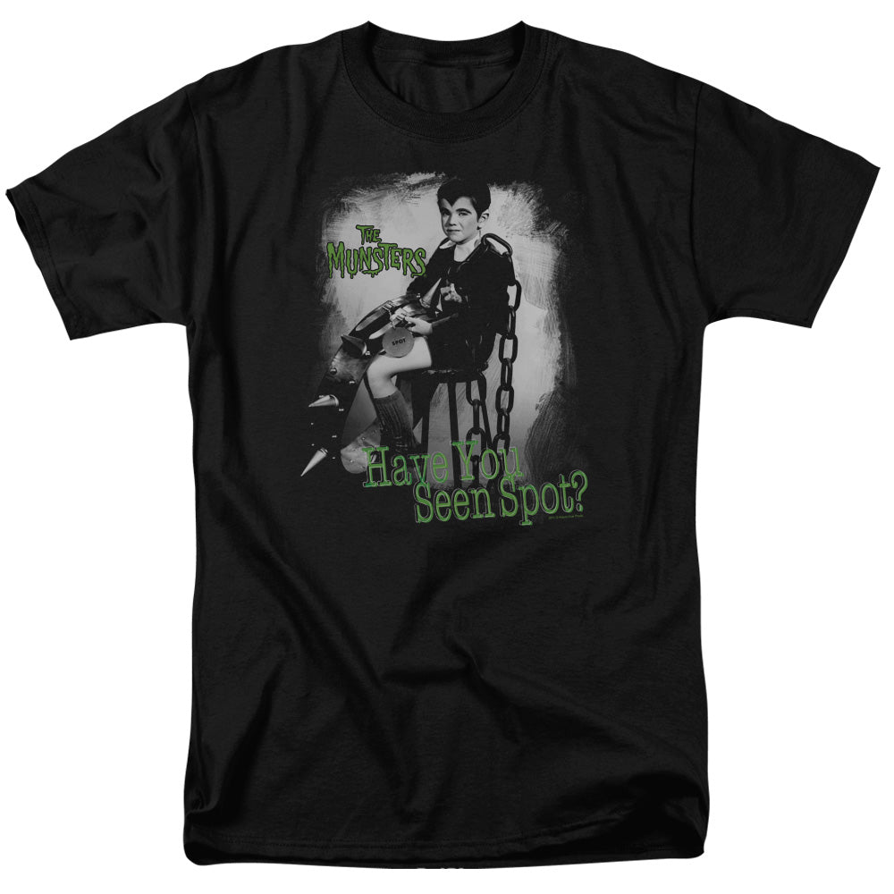 The Munsters/have You Seen Spot - S/s Adult 18/1 - Black