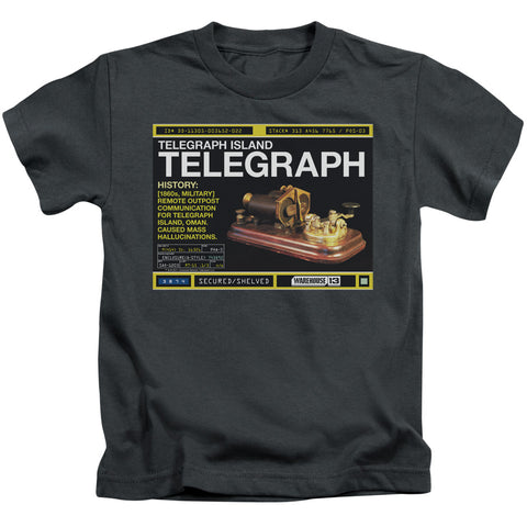 Warehouse 13/telegraph Island - S/s Juvenile 18/1 - Charcoal