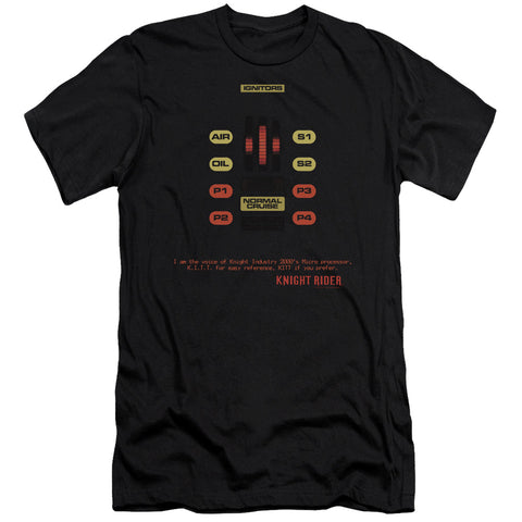 Knight Rider/kitt Consol - S/s Adult 30/1 - Black