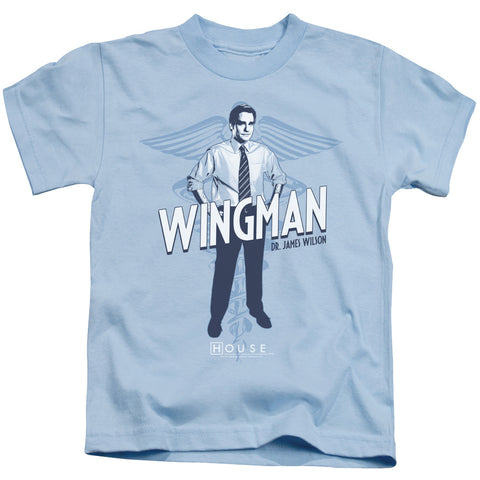 House/wingman - S/s Juvenile 18/1 - Light Blue