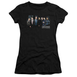 Juniors Sheer Cap Sleeve