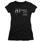 Juniors Sheer Cap Sleeve