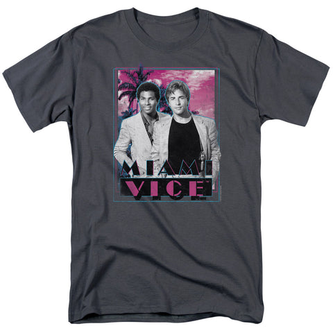 Miami Vice/gotchya - S/s Adult 18/1 - Charcoal