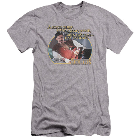 Xena/a Good Thief-premuim Canvas Adult Slim Fit 30/1-athletic Heather