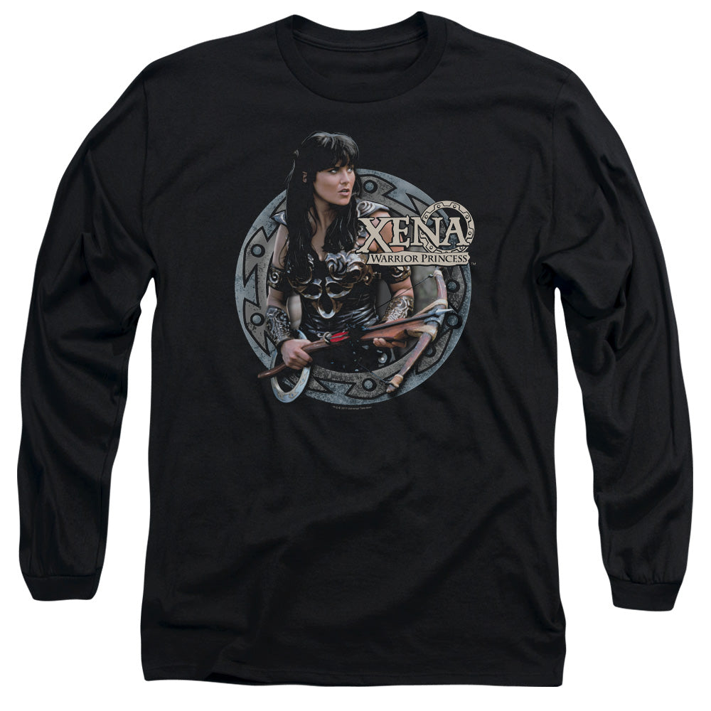Xena/the Warrior-l/s Adult 18/1-black