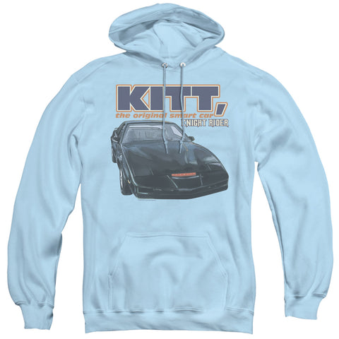 Knight Rider/original Smart Car - Adult Pull-over Hoodie - Light Blue