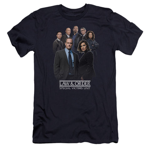 Law And Order Svu/team-premuim Canvas Adult Slim Fit 30/1-navy