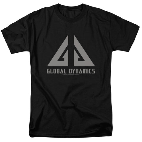 Eureka/global Dynamics Logo - S/s Adult 18/1 - Black