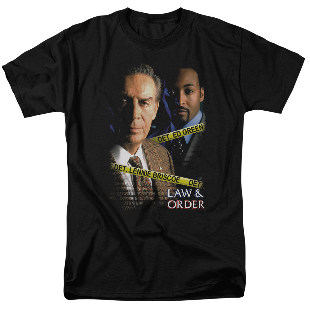 Law And Order/briscoe And Green - S/s Adult 18/1 - Black