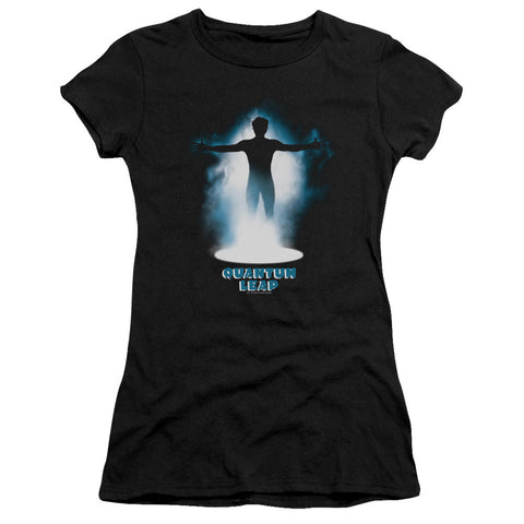 Juniors Sheer Cap Sleeve