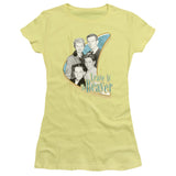 Juniors Sheer Cap Sleeve