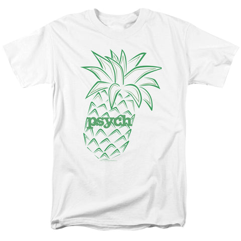 Psych/pineapple-s/s Adult 18/1 - White