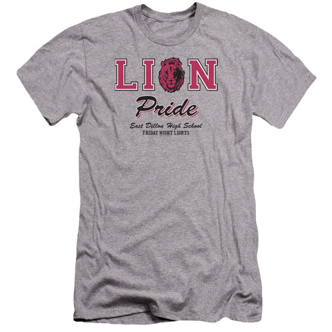 Friday Night Lights/lions Pride-premuim Canvas Adult Slim Fit 30/1-athletic Heather