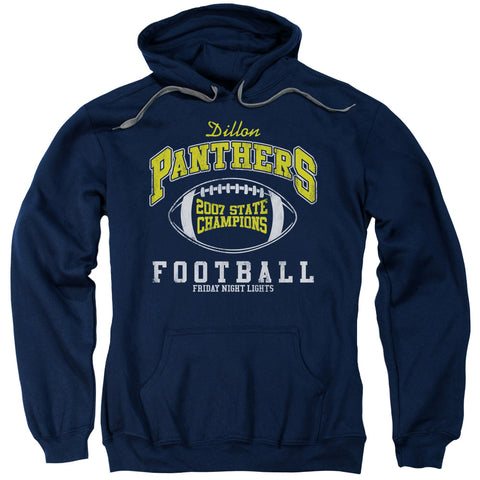 Friday Night Lights/state Champs - Adult Pull-over Hoodie - Navy