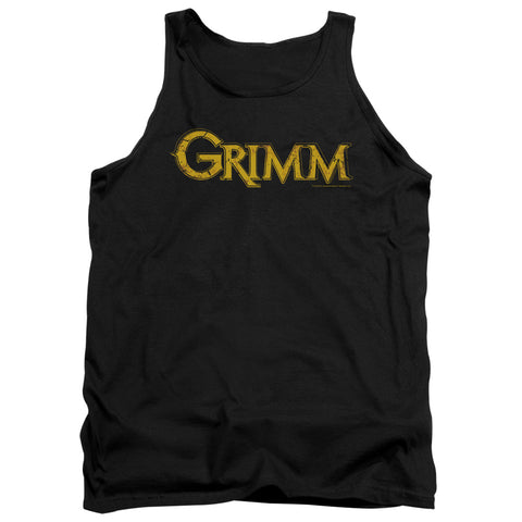 Grimm/gold Logo - Adult Tank - Black - Sm - Black