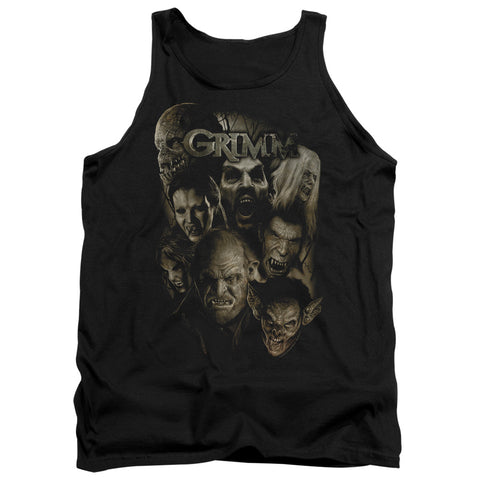 Grimm/wesen - Adult Tank - Black - Sm - Black