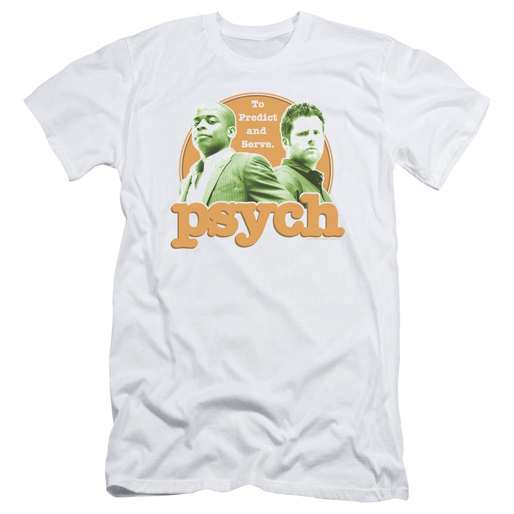 Psych/predictable - S/s Adult 30/1 - White