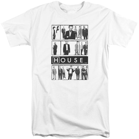 House/film-s/s Adult Tall-white