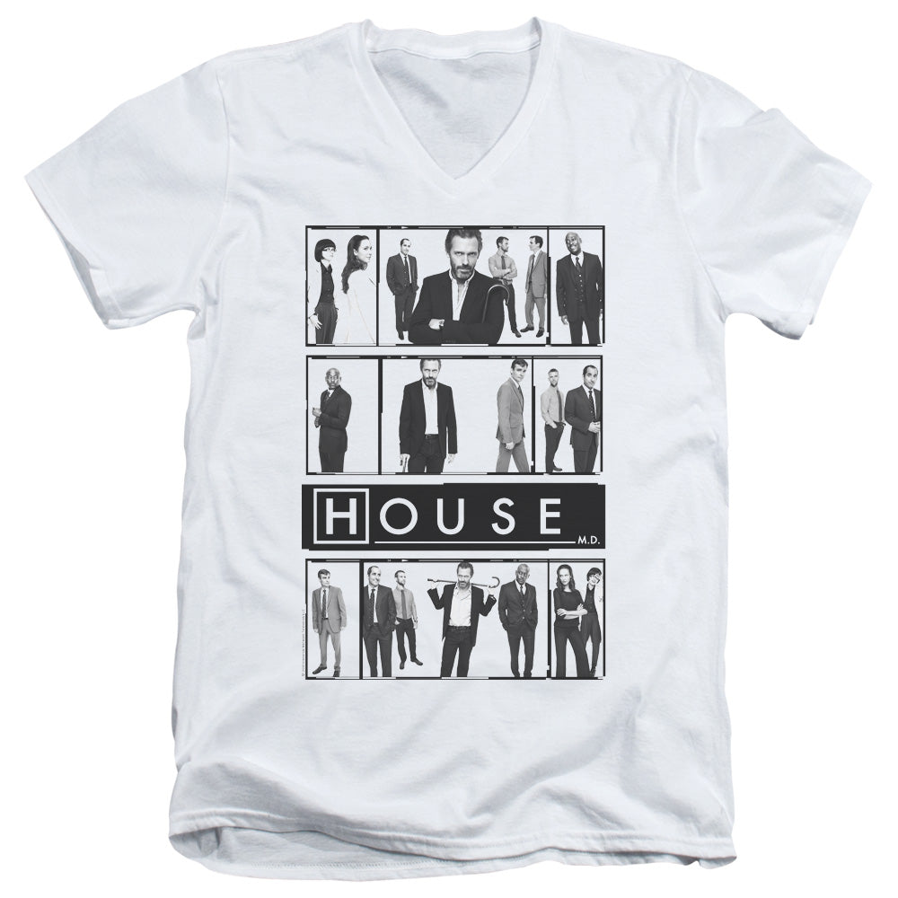 Adult Slim Fit V Neck