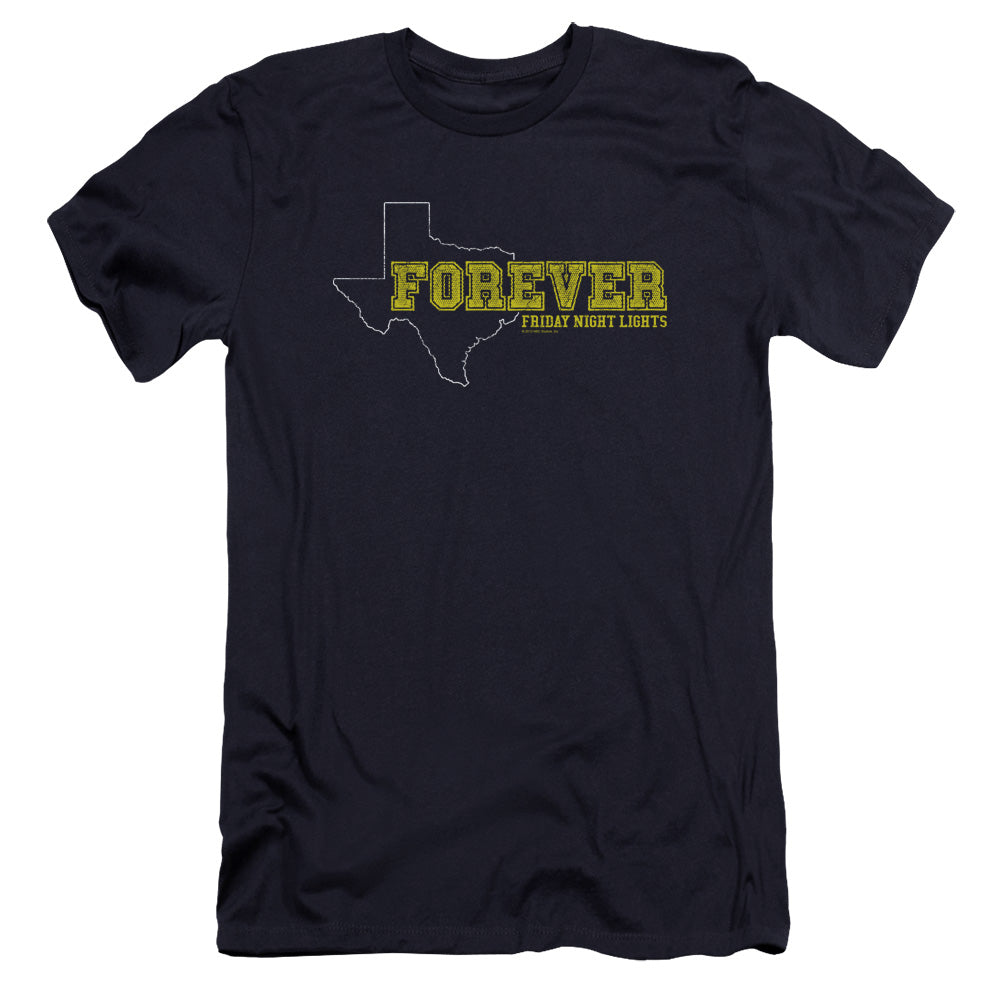 Friday Night Lights/texas Forever-premuim Canvas Adult Slim Fit 30/1-navy