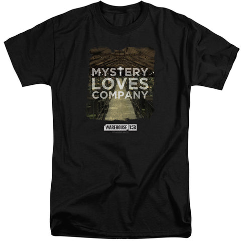 Warehouse 13/mystery Loves-s/s Adult Tall-black
