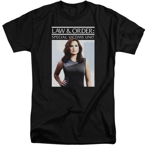 Law And Order Svu/behind Closed Doors-s/s Adult Tall-black