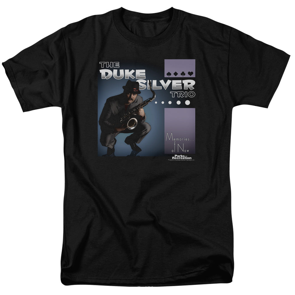 Parks And Rec/album Cover - S/s Adult 18/1 - Black