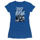 Juniors Sheer Cap Sleeve