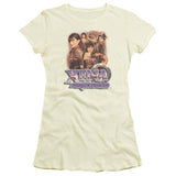 Juniors Sheer Cap Sleeve