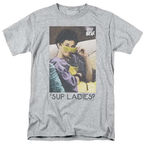 Saved By The Bell/sup Ladies-s/s Adult 18/1-athletic Heather