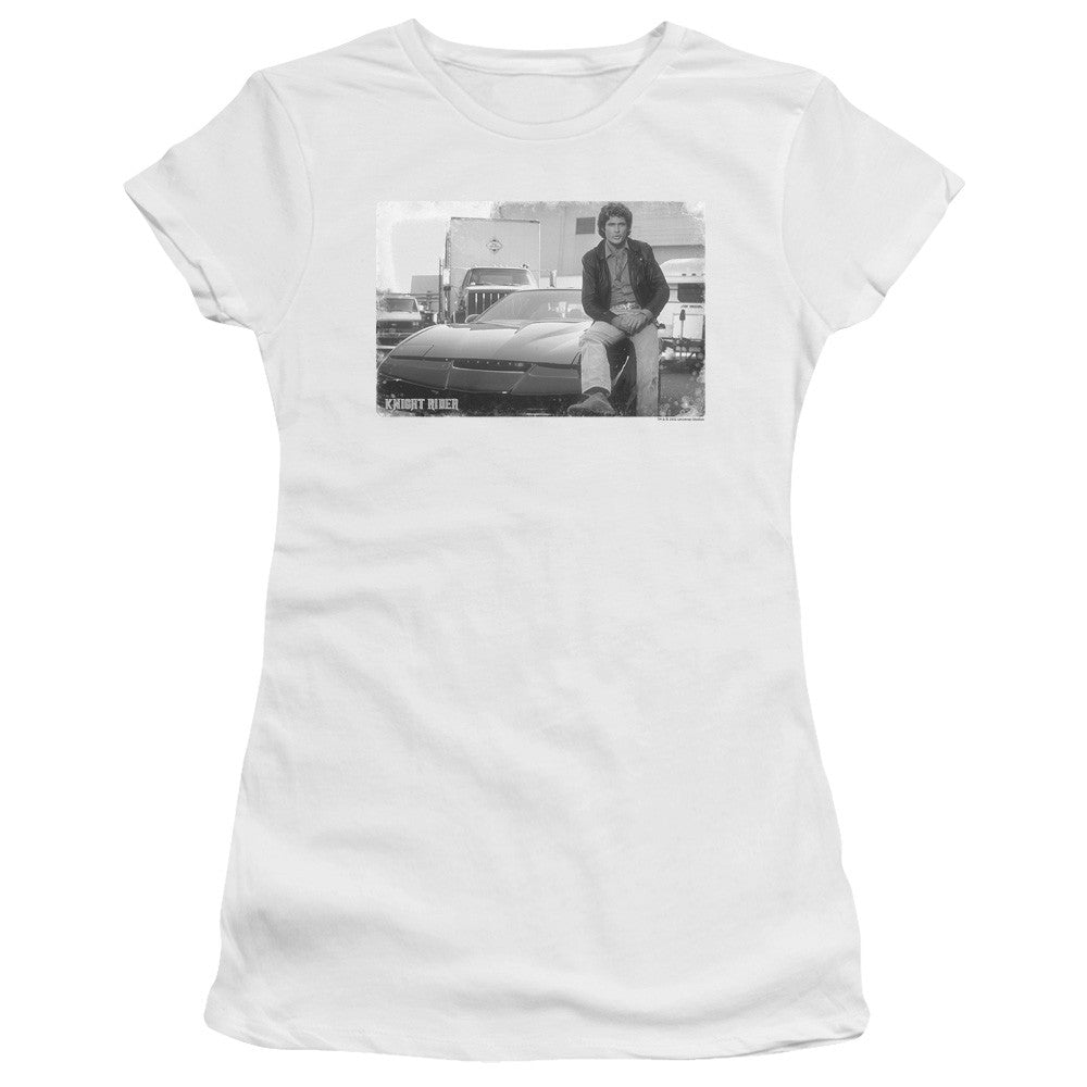 Juniors Sheer Cap Sleeve